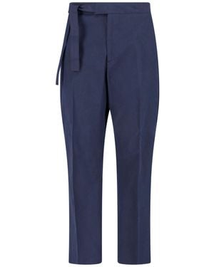 Paul Smith Straight Trousers - Blue