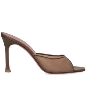 AMINA MUADDI Sandals "Alexa 95" - Grey