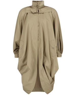 Chloé Cloak Coat - Natural
