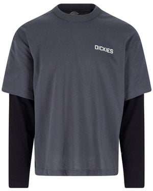 Dickies T-Shirt “Payson 2Fer” - Blue