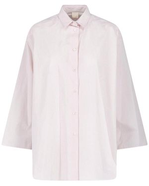 Aspesi Striped Shirt - White