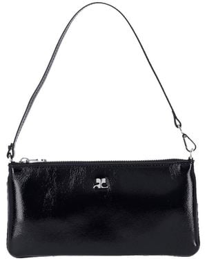 Courreges Logo Pouch - White