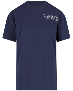 PUMA X VOGUE Logo T-shirt - Blue