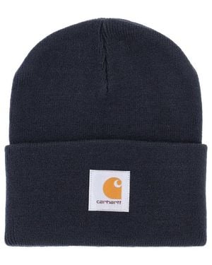 Carhartt Hat Logo "Watch" - Blue