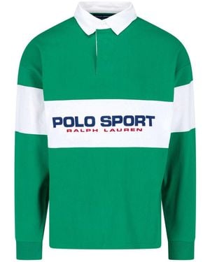 Polo Ralph Lauren Rugby Logo Polo - Green