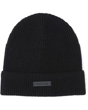 Fear Of God Berretto In Lana Merino - Nero