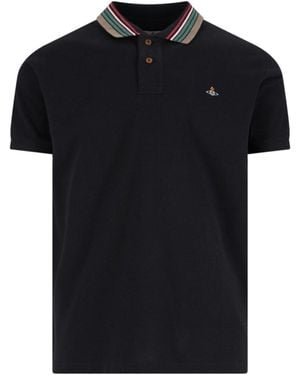 Vivienne Westwood Polo "Orb" - Nero