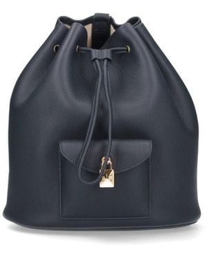 Loro Piana Zaino "Extra Drawstring" - Blu