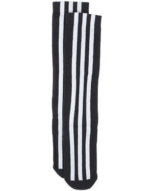 Y-3 Striped Socks - White