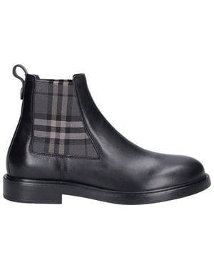 Burberry Ankle Boots "Pembroke" - Blue