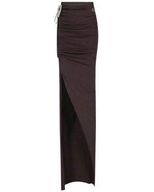 Moncler Maxi Skirt - Brown