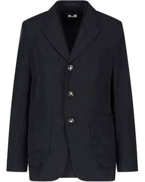 Comme des Garçons Blazer In Lana - Blu