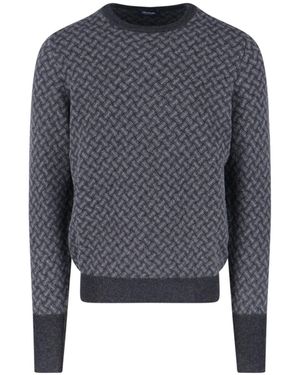 Drumohr Cashmere Jumper - Blue