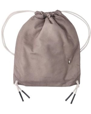 Rick Owens Backpack “Drawstring” - White