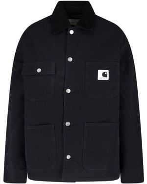 Carhartt Button Jacket "Og Michigan" - Black