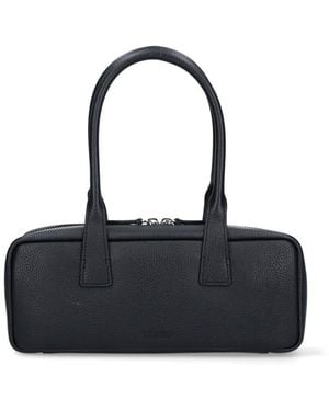 STAUD 100% Cow Leather Crossbody Bag - Black