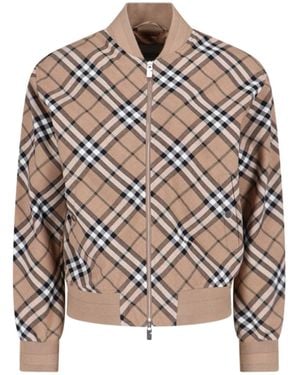 Burberry Jackets - Brown