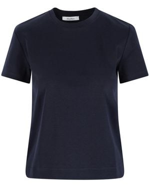 Max Mara Logo T-Shirt - Blue
