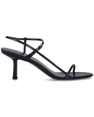 The Row "Bare" Slingback Sandals - Black