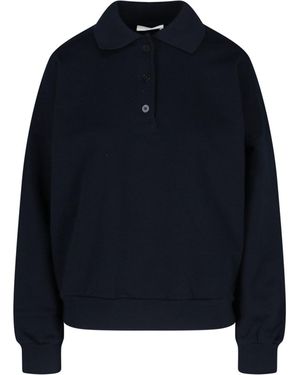 The Row Felpa Polo "Corzas" - Blu
