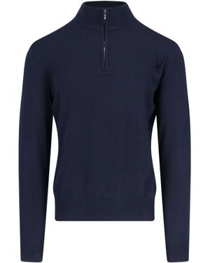 Loro Piana Maglia In Cashmere - Blu