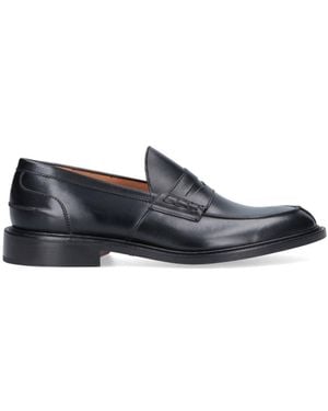 Tricker's 'James' Loafers - Black