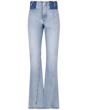 Maison Margiela High-Rise Flared Jeans - Blue