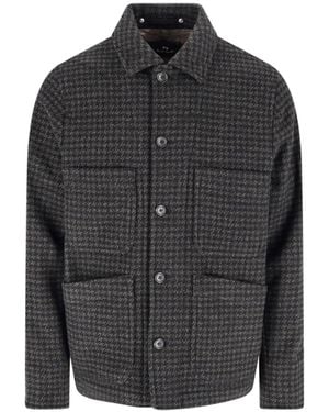 Paul Smith Wool-Blend Jacket - Black