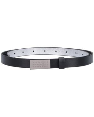 MM6 by Maison Margiela Belt "Numeric" - White
