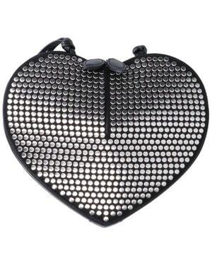 Alaïa Shoulder Bag "Le Cœur" - Black