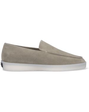 Fear Of God Mocassini In Suede - Grigio