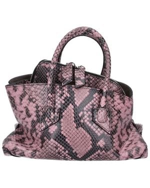 The Attico Mini Bag “La Passeggiata” - Purple