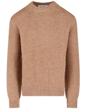 Jil Sander Maglione Girocollo - Marrone