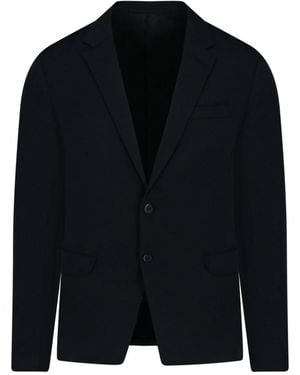 Prada Technical Fabric Single-Breasted Suit - Black