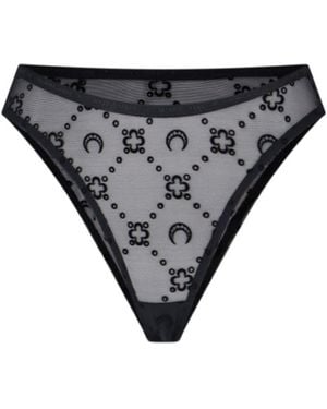 Marine Serre Underwear - Black