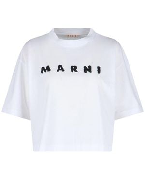Marni Logo T-Shirt - White
