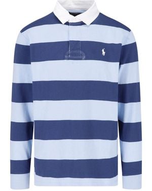 Polo Ralph Lauren 100% Cotton Polo Shirt - Blue