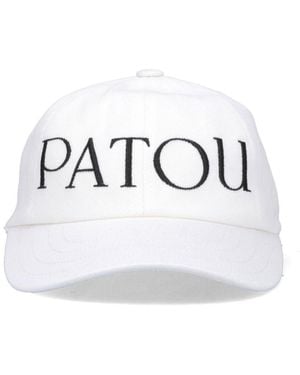 Patou Lightweight 100% Cotton Hat - White
