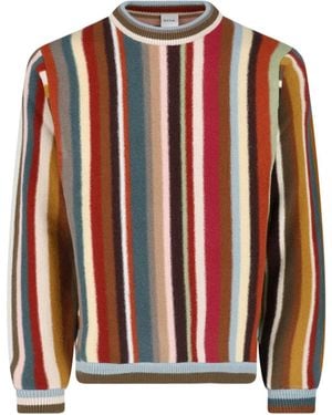 Paul Smith Jumper “Artist Stripe” - Red