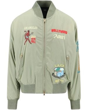 Amiri Sinners Bomber Jacket - Green