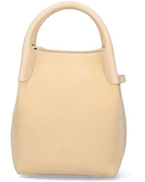 Loro Piana 'Bale' Small Bag - White