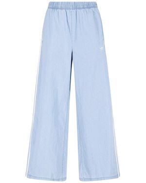 adidas Denim Trousers "Firebird" - Blue