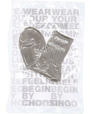 Comme des Garçons Calzini Logo - Bianco