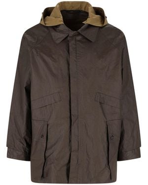 Lemaire Water-Resistant Technical Linen Jacket - Brown