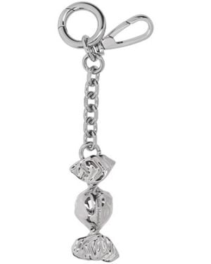 Maison Margiela Keychain Charm "Candy" - White