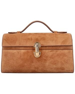 SAVETTE Clutch “Symmetry” - Brown