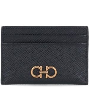 Ferragamo Wallets Calf Leather - Black