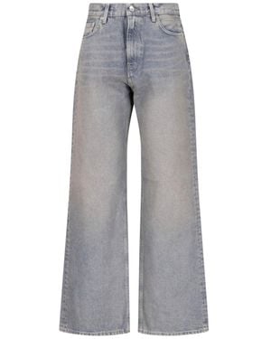 Haikure Wide Jeans "Korea" - Grey