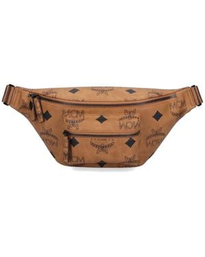 MCM "maxi Visetos" Waist Bag - Brown