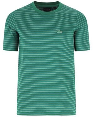 Lacoste 100% Cotton Piqué Polo Shirt - Green